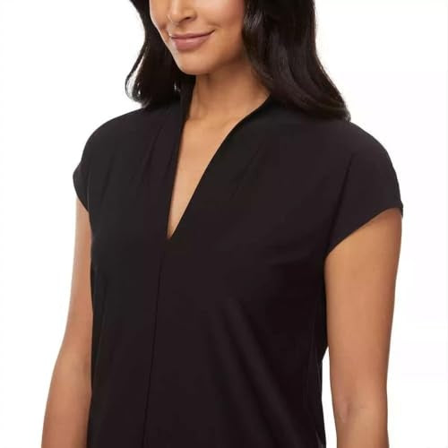 Buffalo Ladies' V-Neck Short Sleeve Blouse (1758488)