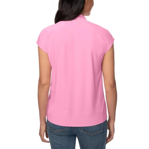 Buffalo Ladies' V-Neck Short Sleeve Blouse (1758488)