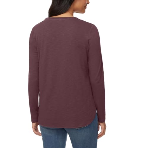 KIRKLAND Signature Women's Long Sleeve Slub Tee Shirt (7771740)