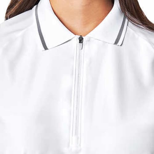 Mondetta Ladie's 1/4 Zip Short Sleeve Polo Shirt (1751752)