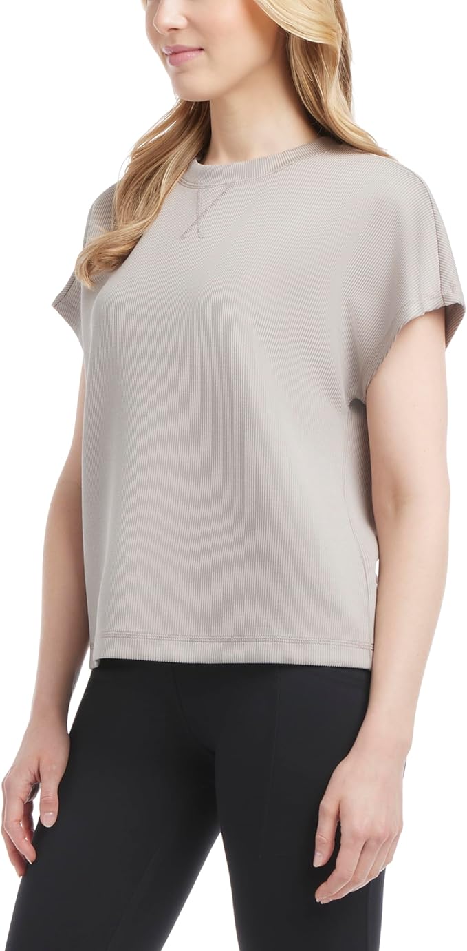 Danskin Ladies' Ribbed Tee (1795838)