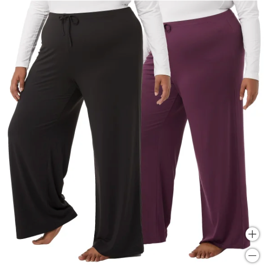 32 Degrees Ladies' Lounge Pant, 2-pack