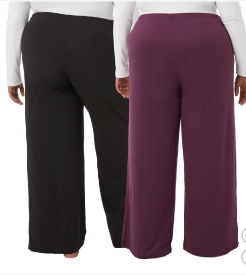 32 Degrees Ladies' Lounge Pant, 2-pack