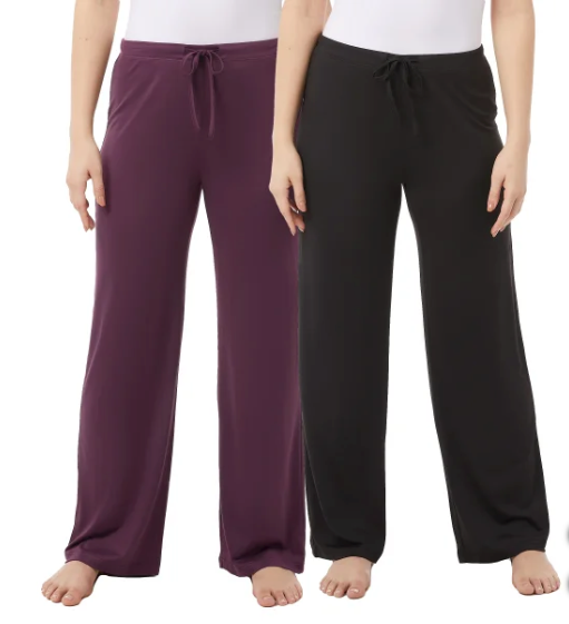 32 Degrees Ladies' Lounge Pant, 2-pack