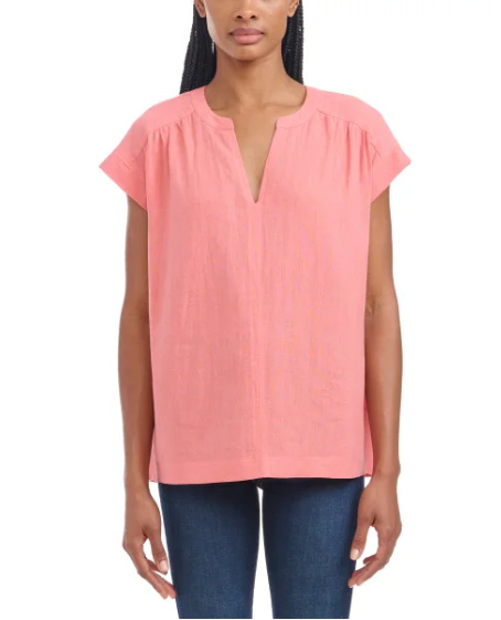 Splendid Ladies' Linen Blend Top