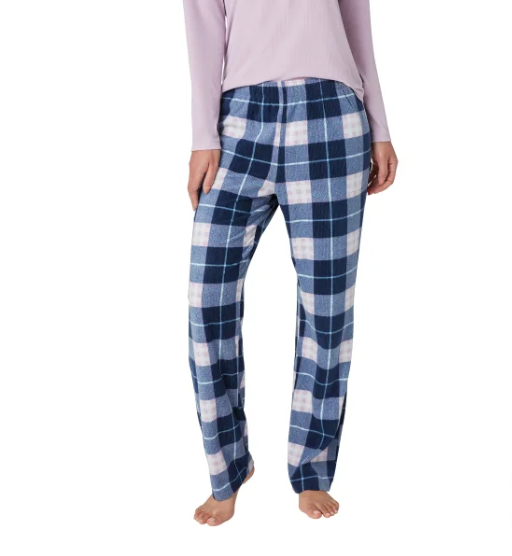 Eddie Bauer Ladies' 3-Piece Waffle Fleece Pajamas Set