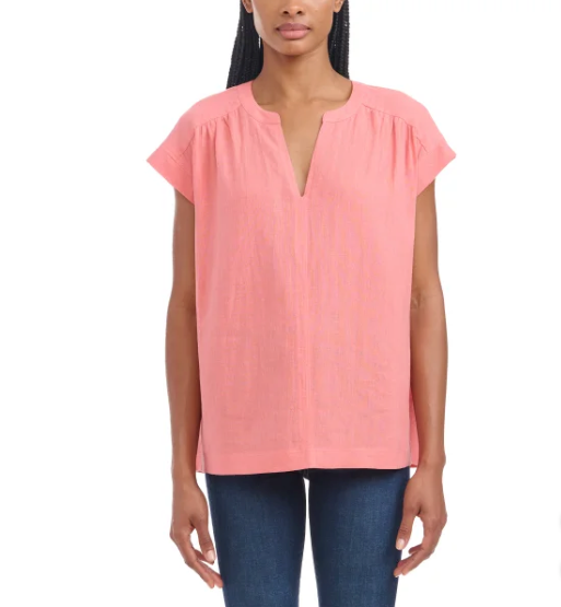 Splendid Ladies' Linen Blend Top (1770097)