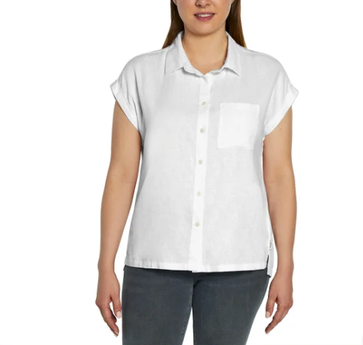 Orvis Ladies' Short Sleeve Linen Blend Shirt (1758407)