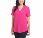 Women's Hilary Radley Blouse Top Short Sleeve (1753862)