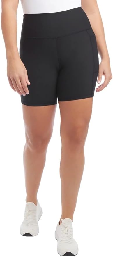 Danskin Womens 2 Pack Midweight Bike Short (1776796)