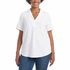 Women's Hilary Radley Blouse Top Short Sleeve (1753862)